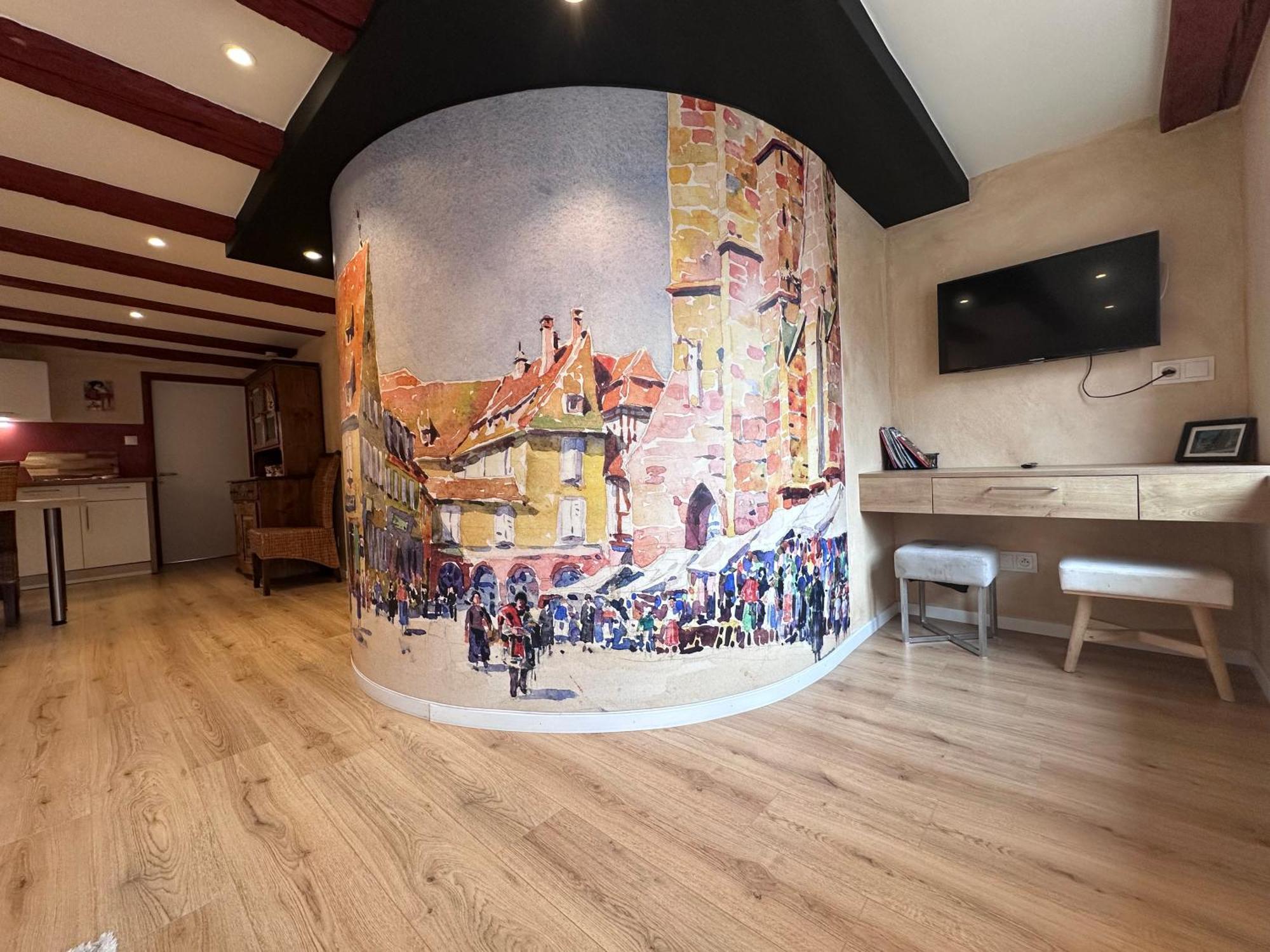 B'M Yerri - Appartement 4 Pers - Vue Cathedrale Colmar Ngoại thất bức ảnh
