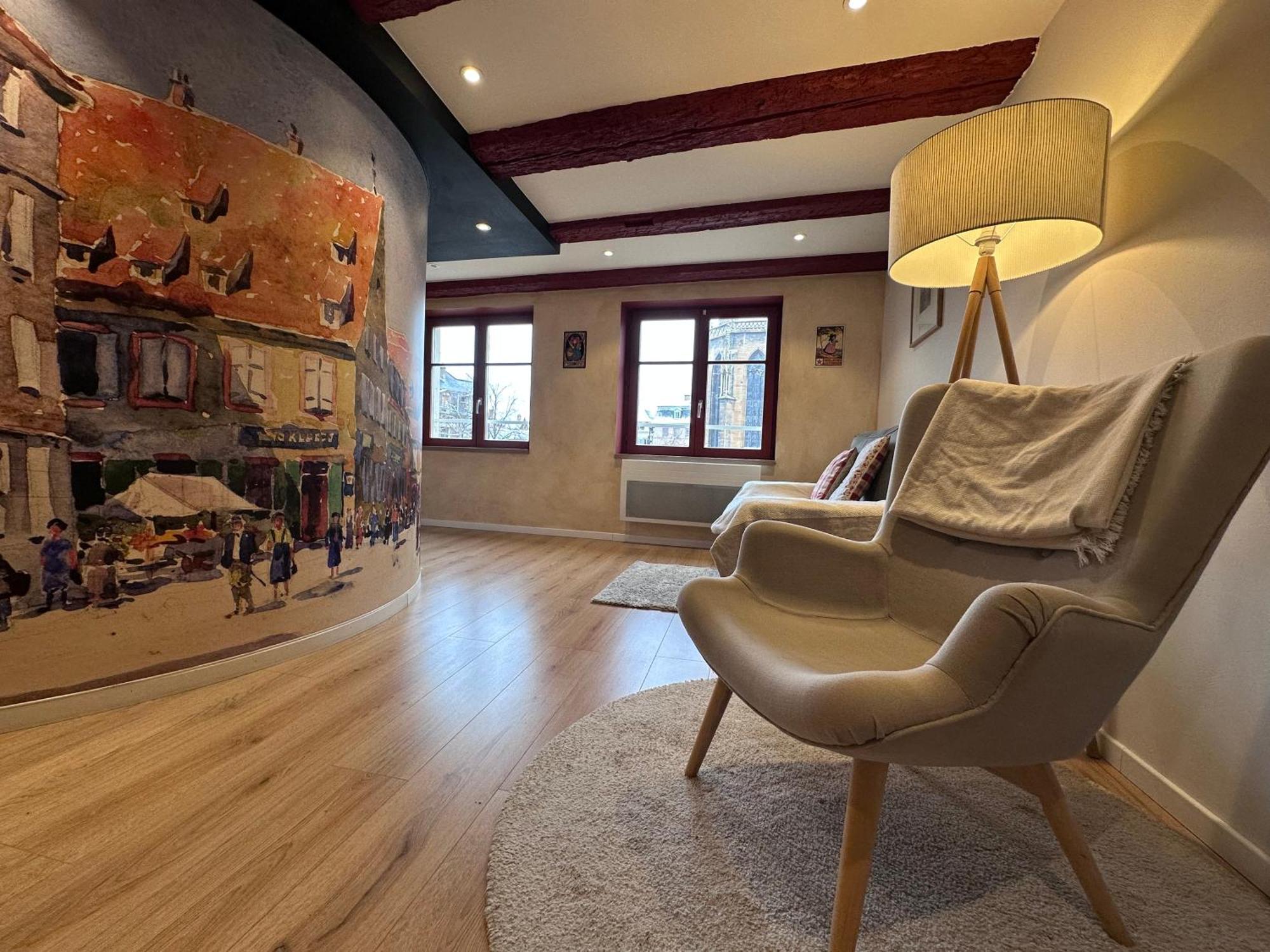 B'M Yerri - Appartement 4 Pers - Vue Cathedrale Colmar Ngoại thất bức ảnh